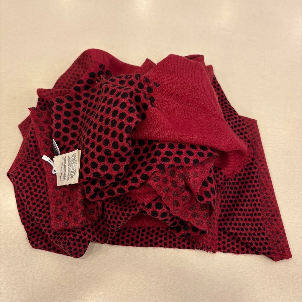 Cashmere/ Wool printed stole